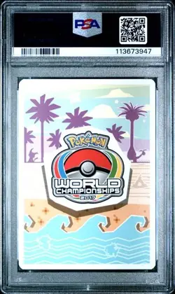 PSA 10 Alolan Vulpix 21/145 2017 World Championships WCS Pokemon Promo - Image 2