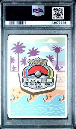 PSA 10 Alolan Ninetales GX 22/145 2017 World Championships WCS Pokemon Promo - Image 2