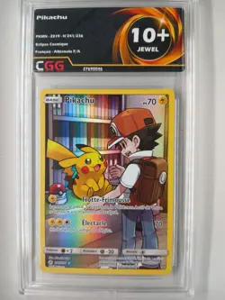 Carte Pokemon FR Pikachu (CEC 241) Eclipse Cosmique CGG 10+ 27690046 - Image 1