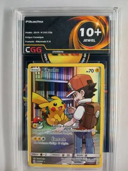 Carte Pokemon FR Pikachu (CEC 241) Eclipse Cosmique CGG 10+ 27690046 - Image 4