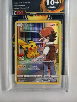 Carte Pokemon FR Pikachu (CEC 241) Eclipse Cosmique CGG 10+ 27690046 - Image 5