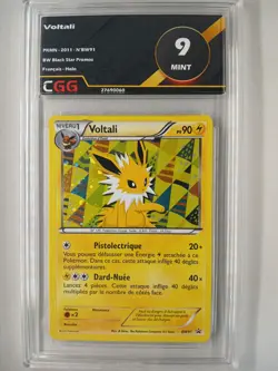 Carte Pokemon FR Voltali (BW 91) BW Black Star Promos CGG 9 27690060 - Image 1