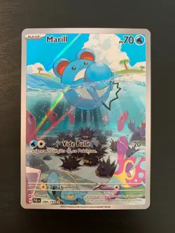 Carte Pokemon : Marill 204/193 Evolutions a Paldea Francaise NEUF - Image 1