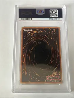 Yu-Gi-Oh! TCG Gaia the Fierce Knight LOB-006 Ultra Rare Holo PSA 7 - Image 2