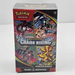 Pokemon TCG Mega Evolution Chaos Rising Booster Bundle Sealed Flaws Imperfect - Image 1