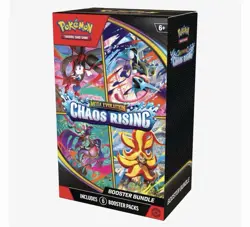 🔥🔥Pokemon TCG Mega Evolution Chaos Rising Booster Bundle 6 Packs - - Image 1
