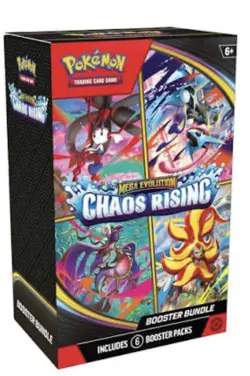 Pokemon TCG Mega Evolution Chaos Rising Booster Bundle - Image 1
