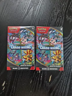Pokemon TCG Mega Evolution-Chaos Rising Booster Bundle (6 Pack) - Image 1