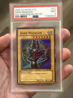 Yu-Gi-Oh! TCG Dark Magician SYE-001 Super Rare Holo 1st Edition PSA 9 - Image 3