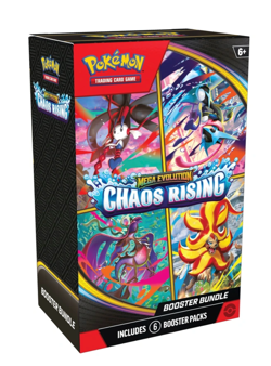 Pokemon TCG Mega evolution: Chaos Rising Booster Bundle - Image 1