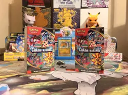 Pokemon TCG Mega Evolution Chaos Rising Booster Bundle New Sealed Set of 2 - Image 1