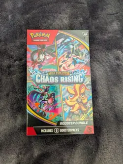 Pokemon TCG: Mega Evolution-Chaos Rising Booster Bundle (6 Packs) SEALED✅ - Image 1