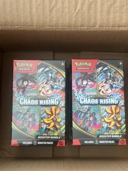 Pokemon TCG: Mega Evolution-Chaos Rising Booster Bundle (6 Packs) (PKC) - Image 1
