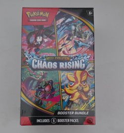 Pokemon TCG Mega Evolution: Chaos Rising Booster Bundle - 6 Booster Packs - Image 1