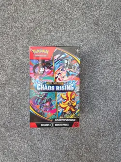 Pokemon TCG: Mega Evolution-Chaos Rising Booster Bundle (6 Packs) - Image 1