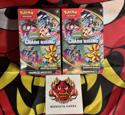 Pokemon TCG Mega Evolution: Chaos Rising – 2 x Booster Bundle (Factory Sealed) - Image 1