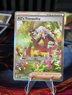 Pokemon TCG AZ's Tranquility 120/086 Full Art Holo Eng Ultra Rare - Image 1