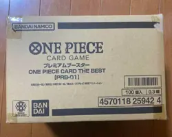 One Piece Card Premium THE BEST PRB-01 Japanese SEALED Case(10 Boxes) - Image 1