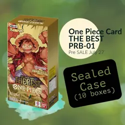 One Piece Card Premium THE BEST PRB-01 Japanese SEALED Case(10 Boxes) - Image 3