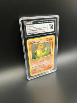 CGC 10 Charmander 001/034 Trading Card Game Classic Holo English Pokemon TCG - Image 1