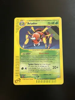 Ariados - H3/H32 - Pokemon Aquapolis Holo Rare Card MP - Image 1
