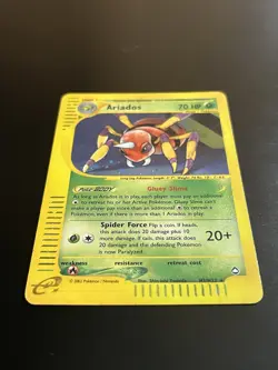 Ariados - H3/H32 - Pokemon Aquapolis Holo Rare Card MP - Image 3
