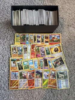 500 Bulk Lot Mid-Era 2011 - 2019 Pokemon Cards Collection LP-DMG - Image 1