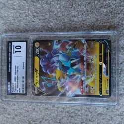 CGC pokemon slabs lot-7 cards. Raikou, Vaporeon, Salamence, Lugia - Image 2