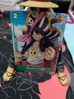 Monkey.D.Luffy (Welcome Pack Vol. 2) CRegular One Piece Promo Card ST16-005 NM - Image 1