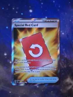 Special Red Card 113/086 Me04: Chaos Rising Holo - Image 1