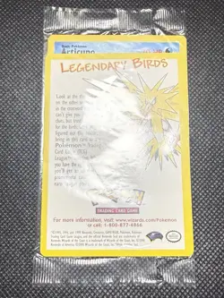 SEALED Pokemon PROMO CARD Legendary Birds Articuno - Image 1