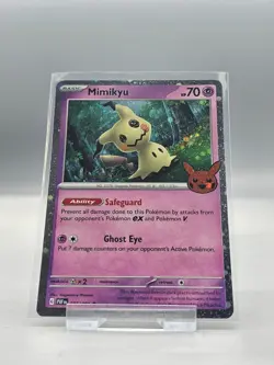 037/091 Mimikyu : Rare Holo Card : Trick or Trade 2024 : Pokemon TCG - Image 1