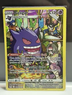 Pokemon TCG Gengar TG06/TG30 Lost Origin Trainer Gallery Card - Image 1