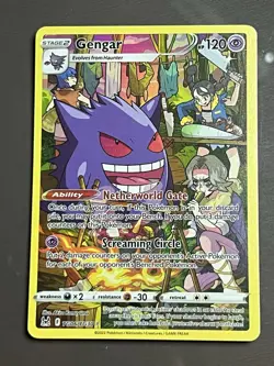 Pokemon TCG Gengar TG06/TG30 Lost Origin Trainer Gallery Card - Image 3