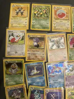 Pokemon Card Vintage Holo Lot WOTC Lotto Carte Pokemon vecchi Set base Fossil - Image 2