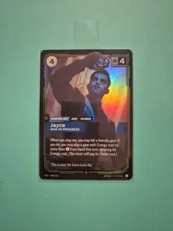Jayce - Man of Progress SFD 084/221 Rare Riftbound Spiritforged Card - Image 1