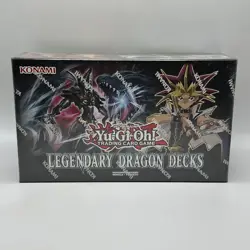 Yugioh Legendary Dragon Decks Box Set Brand New Factory Sealed - Image 1