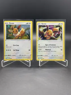 Eevee SWSH095 / Eevee SWSH118: Sword & Shield Promo Cards Holo - Image 1