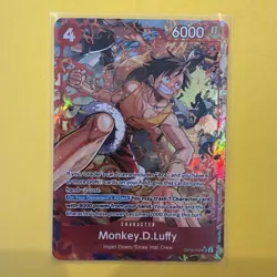 One Piece Card Game Monkey D. Luffy OP16-015 SR Alt Art Foil Lot Of 2 - Image 2