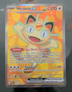 [NM/M] - Meowth ex 107/088 - Perfect Order (POR EN) - Ultra Rare - Pokemon - Image 1