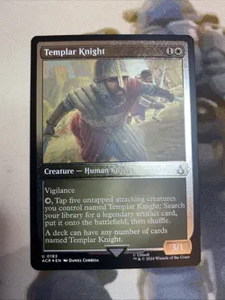 Templar Knight (Foil Etched) Foil Universes Beyond: Assassin's Creed NM - Image 1