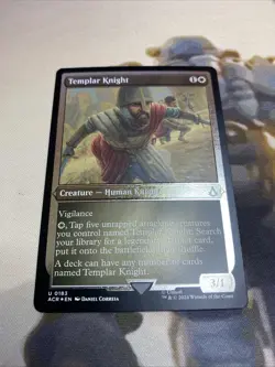 Templar Knight (Foil Etched) Foil Universes Beyond: Assassin's Creed NM - Image 2