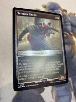 Templar Knight (Foil Etched) Foil Universes Beyond: Assassin's Creed NM - Image 3