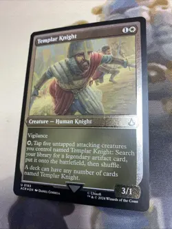 Templar Knight (Foil Etched) Foil Universes Beyond: Assassin's Creed NM - Image 4