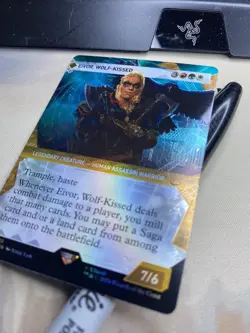 Eivor, Wolf-Kissed - Showcase Textured Foil - NM - Assassin's Creed MTG: M 0270 - Image 5