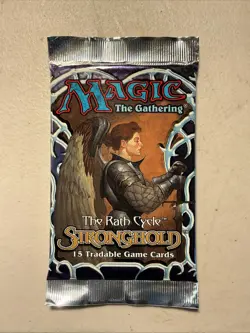 Wizards of the Coast Magic The Gathering Stronghold Booster Pack, Factory Sealed 742818065320 - Image 1
