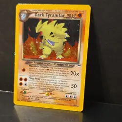 The Pokemon Company Dark Tyranitar 11/105 Neo Destiny Holo Rare ENG - Image 1