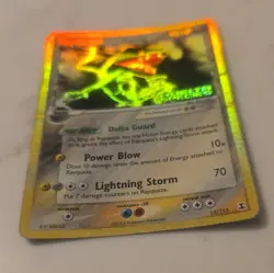 Rayquaza 13/113 Delta Species Reverse Holo Holo Rare English HP 90 Pokemon TCG - Image 4
