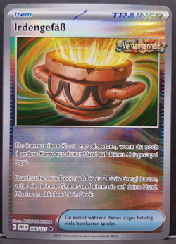 Irdengefaß 106/131 Prismatische Entwicklungen Pokeball Pokemon Pokemon Karte DE - Image 1