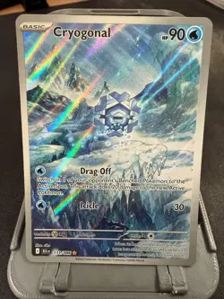 Cryogonal 111/086 Illustration Rare Black Bolt Pokemon Holo NM - Image 1
